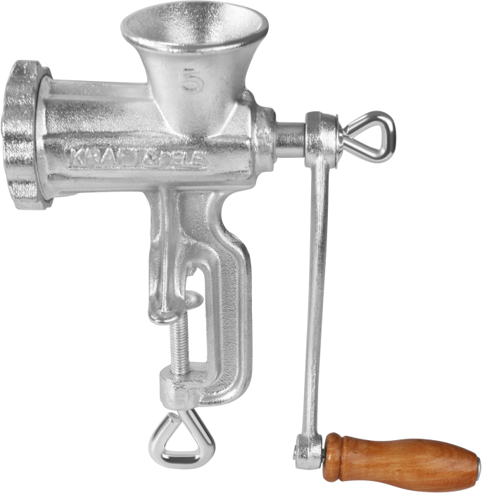 Masina tocat carne manuala nr 5 fonta galvanizata site 3 5 8mm palnii carnati (KD4190) [4]