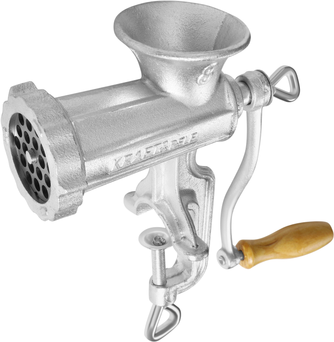 Masina tocat carne manuala nr 8 fonta galvanizata site 3 5 8mm palnii carnati (KD4191) [5]
