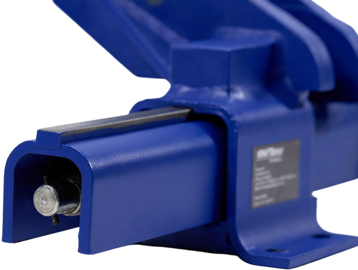 Menghina banc 100 mm, corp fonta, falci inlocuibile otel, baza fixa, 7.6 kg (KD5994) [2]