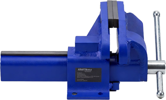 Menghina banc 100 mm, corp fonta, falci inlocuibile otel, baza fixa, 7.6 kg (KD5994) [9]