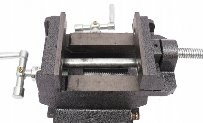 Menghina cu reglare in cruce 100mm, transversal, 2 axe de ghidare (M36080) [10]