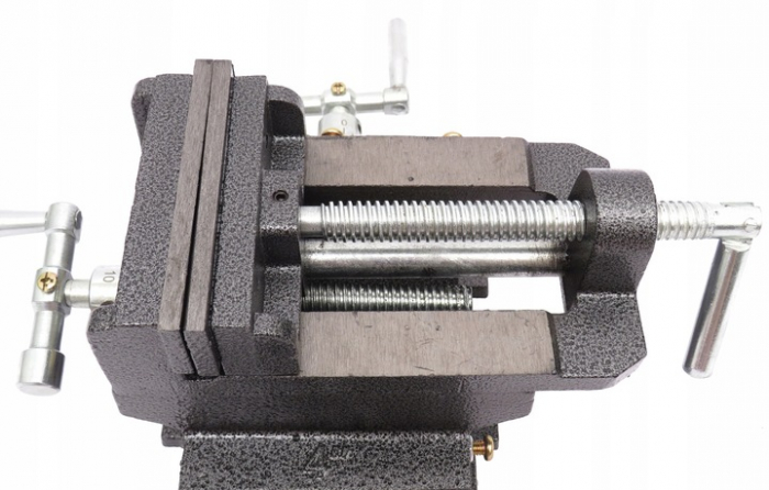 Menghina cu reglare in cruce 100mm, transversal, 2 axe de ghidare (M36080) [7]