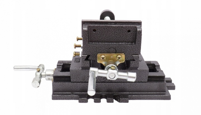 Menghina cu reglare in cruce 100mm, transversal, 2 axe de ghidare (M36080) [5]