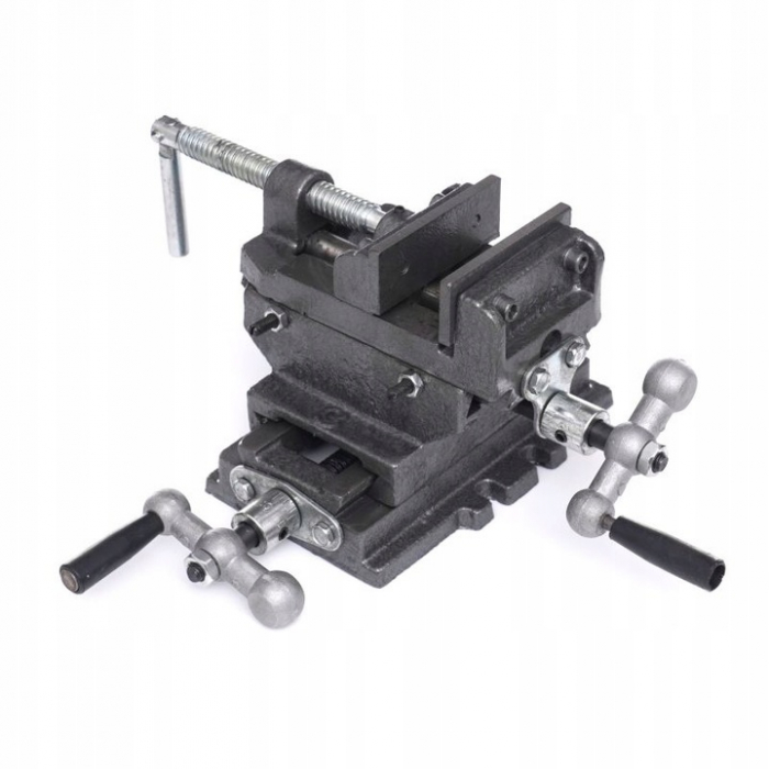 Menghina cu reglare in cruce 75mm, transversal, 2 axe de ghidare (KD10742) [1]