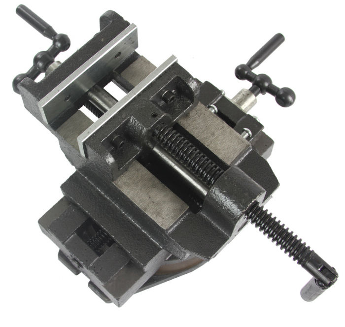 Menghina cu reglare in cruce rotativa 100mm, transversal, 2 axe de ghidare (M36090) [6]