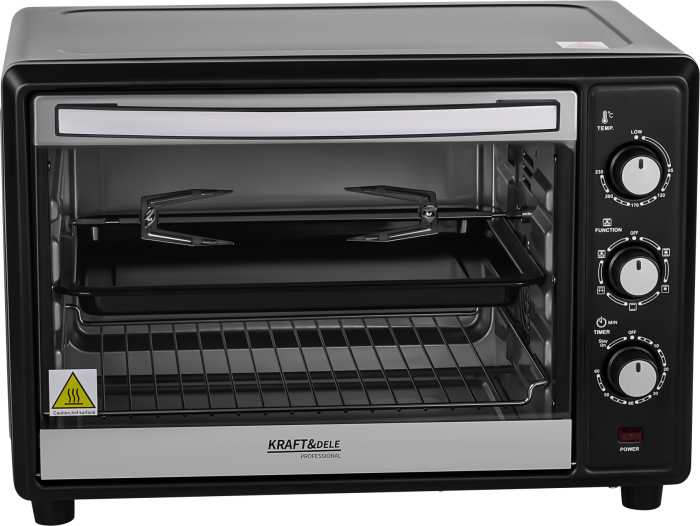 Mini cuptor electric 45L 2000W cu functie rotisor si convectie (KD4134) [5]