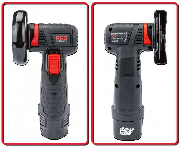 Mini flex polizor unghiular 76mm 12V 2 x 2Ah fara perii (RTSZK0134) [26]
