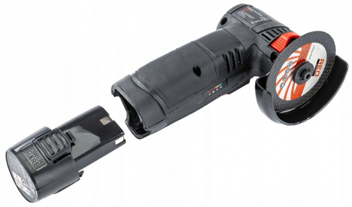 Mini flex polizor unghiular 76mm 12V 2 x 2Ah fara perii (RTSZK0134) [27]