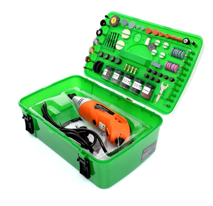 Mini freza electrica 170W 220V 218 piese (KD10281) [6]