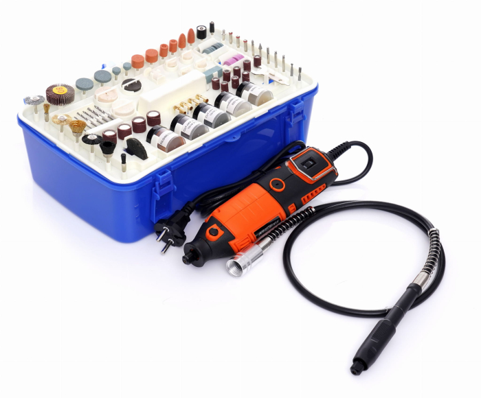 Mini freza electrica 230V 270W 218 piese 35000 rpm (KD10751) [2]