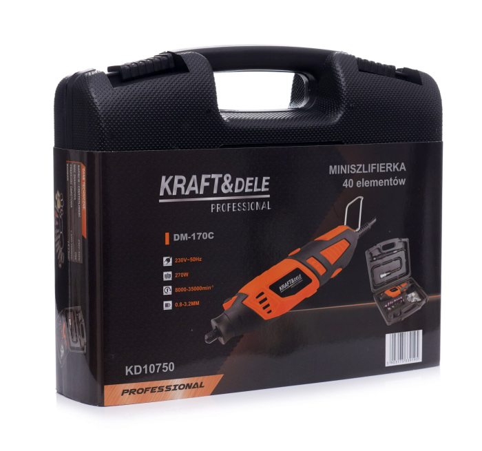 Mini freza electrica 230V 270W 40 piese 35000 rpm (KD10750) [13]