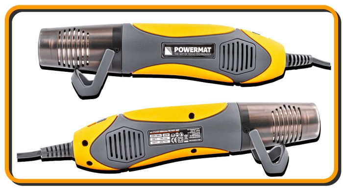 Mini pistol aer cald 450W cu 2 trepte temperatura si accesorii PM1405 (PM-MOP-450T) [19]