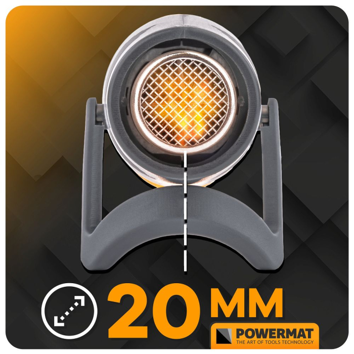 Mini pistol aer cald 450W cu 2 trepte temperatura si accesorii PM1405 (PM-MOP-450T) [15]