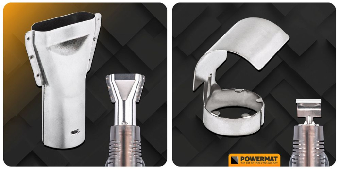 Mini pistol aer cald 450W cu 2 trepte temperatura si accesorii PM1405 (PM-MOP-450T) [17]