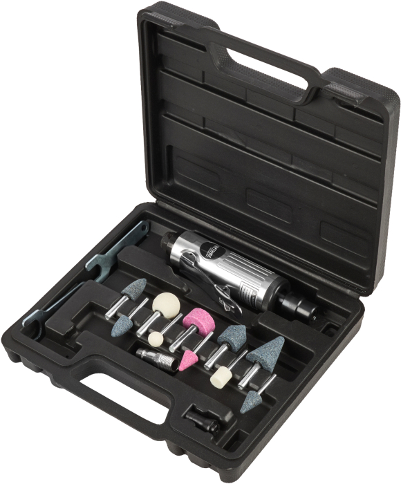 Mini polizor pneumatic 90PSI 10 capete slefuire aer comprimat pentru precizie atelier service (KD5787) [19]