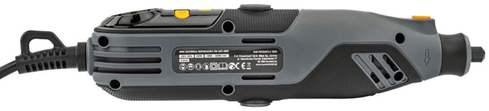 Mini slefuitor multifunctional 200W 35000rpm set 200 accesorii si ax flexibil PM1356 (PM-MST-200T) [3]