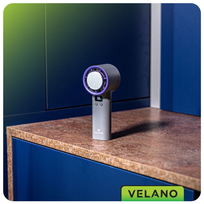 Mini ventilator portabil viteza reglabila 1-100% acumulator 4000mAh (VELWEBR0006) [10]