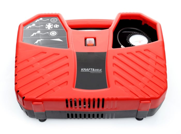 Minicompresor compresor fara ulei 1100W 8 bari 230V 180Lmin (KD429) [6]