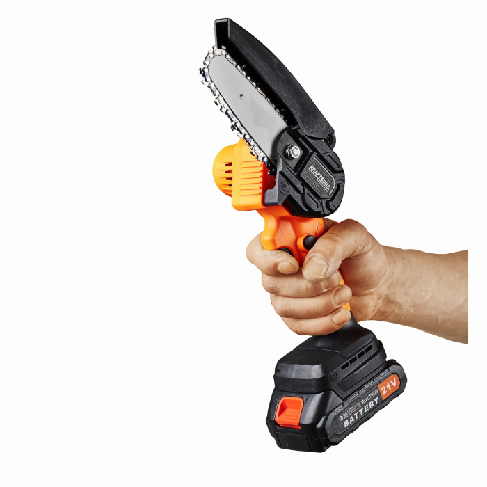 Minidrujba fierastrau drujba 4" electrica baterii 2x21V 1.5Ah (KD10627) [2]