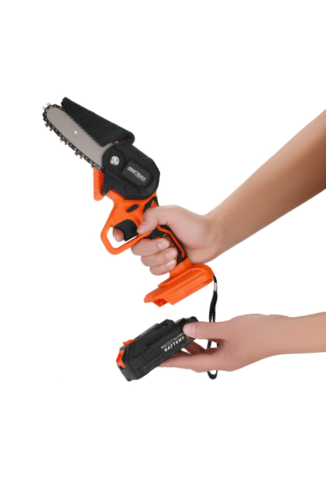 Minidrujba fierastrau drujba electrica baterii 21V 2Ah + brat extensibil (KD10642) [10]