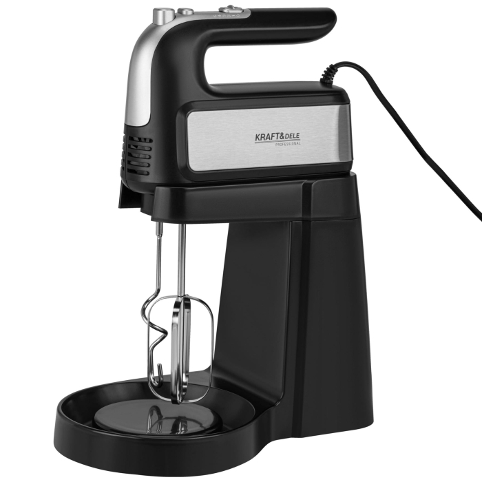 Mixer de mana detasabil cu bol 4.5L 5 trepte + TURBO 1000 W (KD4141) [16]