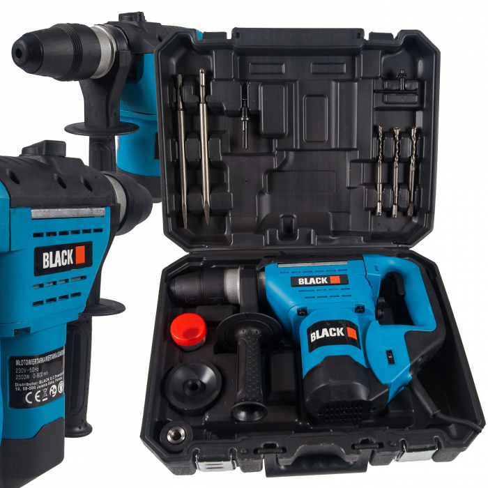 Ciocan rotopercutor, demolator SDS 2500W 6J (12255) [2]