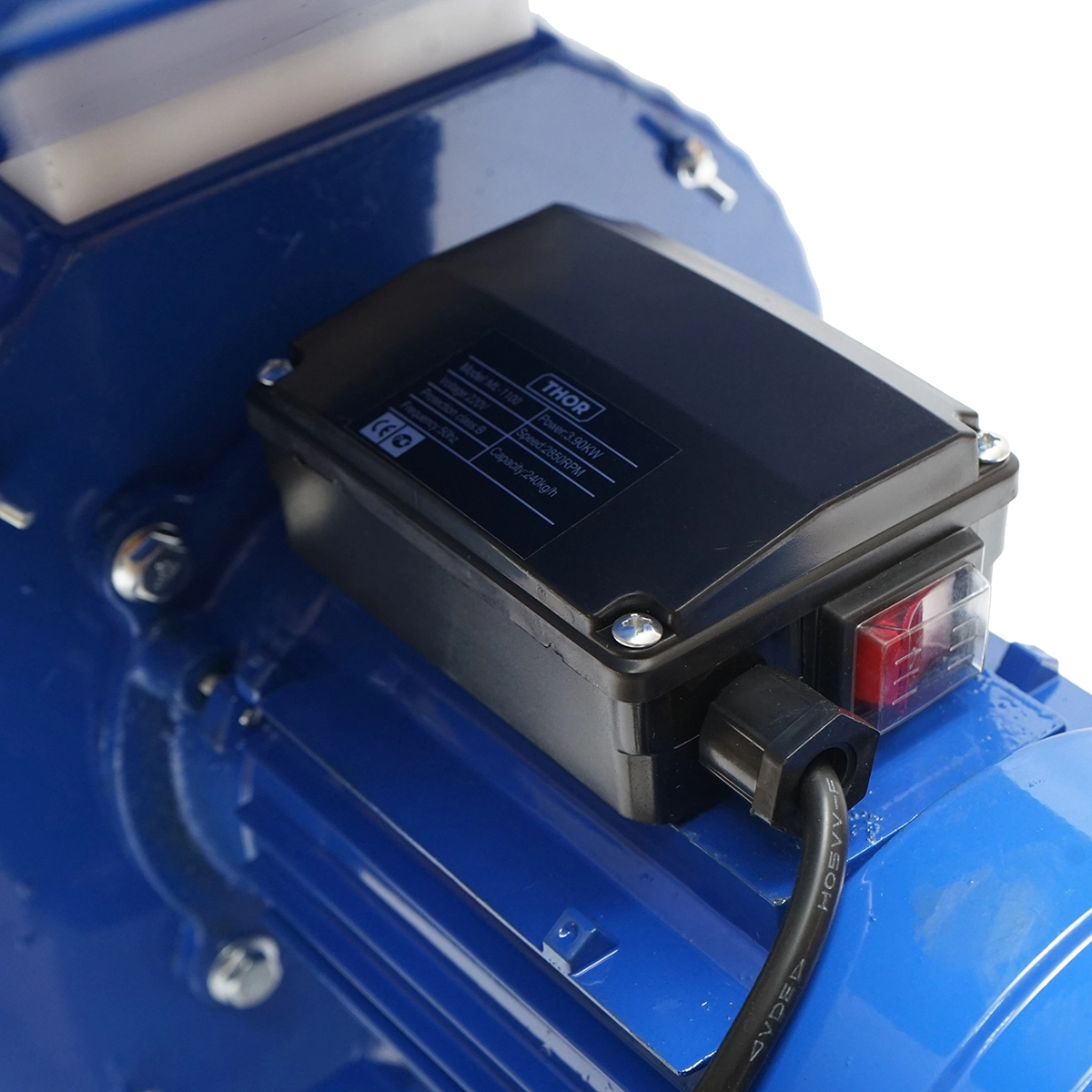 Moara cereale elctrica 3.9 KW, 220V, viteza 2850 r/min, capacitate 240 Kg/h, 4 site incluse THOR (40TH302) [7]