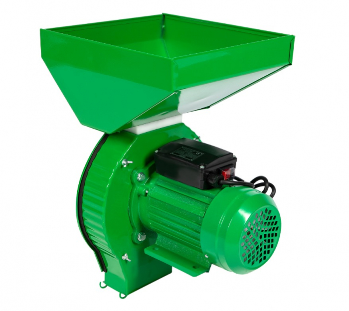 Moara electrica 3900W 3.9kW + suport metalic 4 site sac pensula cereale uruiala boaba cuva mare (GF-0063-S001-G03) [2]