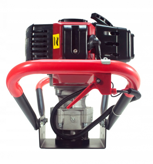Motoburghiu foreza pamant gheata 6.3CP + 3 burghie + prelungitor 50cm (BAVGD-6300K) [12]