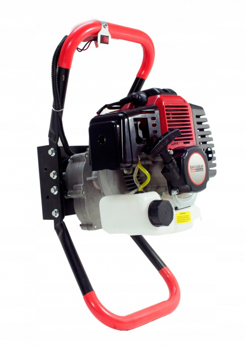 Motoburghiu foreza pamant gheata 6CP + 3 burghie 100, 150, 200mm + prelungitor 50cm (CMP0590+100 150 200+) [6]