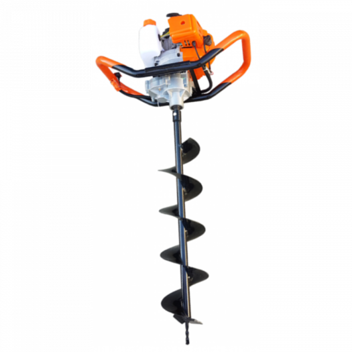 Motoburghiu foreza pamant gheata 6CP + 3 burghie + prelungitor 50cm (MX564+100 150 200+) [4]