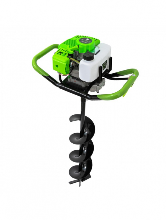 Motoburghiu foreza pamant gheata 6CP + 5 burghie + prelungitor 50cm (CMP0590+100 150 200 250 300+) [5]
