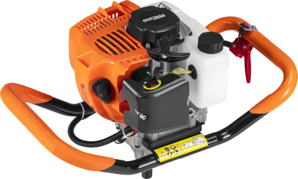 Motoburghiu foreza pamant gheata 6CP + 6 burghie + prelungitor 50cm (EA6CP+60 100 150 200 250 300+) [5]