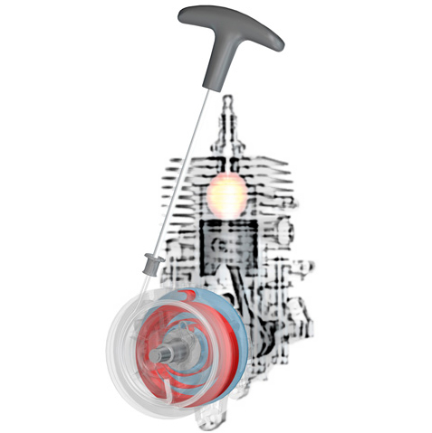 Motoburghiu foreza pamant gheata 6CP cu cadru 1 si 2 persoane fara burghiu (MP0405) [11]
