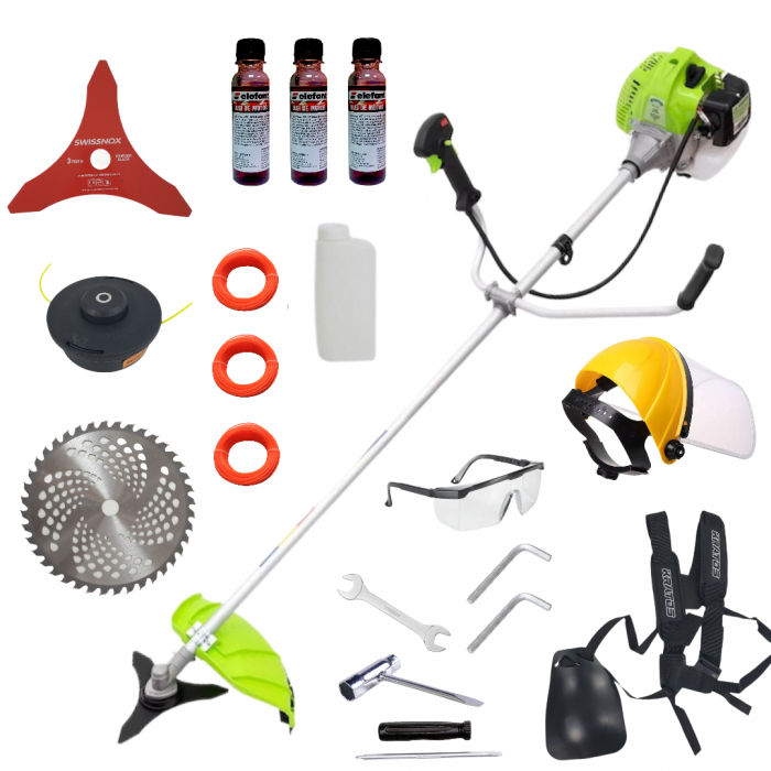 Motocoasa benzina 7.5CP + 13+ accesorii ulei (MC7.5CP) [9]