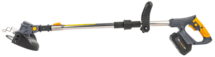 Motocoasa cu acumulator 21V, 2x4Ah, cu roti, 1000W, 150mm, cu lame si fir de taiere PM1329 (PM-PKA-4AHM) [5]