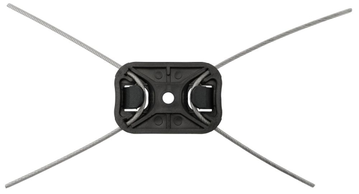 Motocoasa electrica 1000W cu 2 acumulatori 2Ah, roti si disc taiere PM1328 (PM-PKA-2AHM) [13]