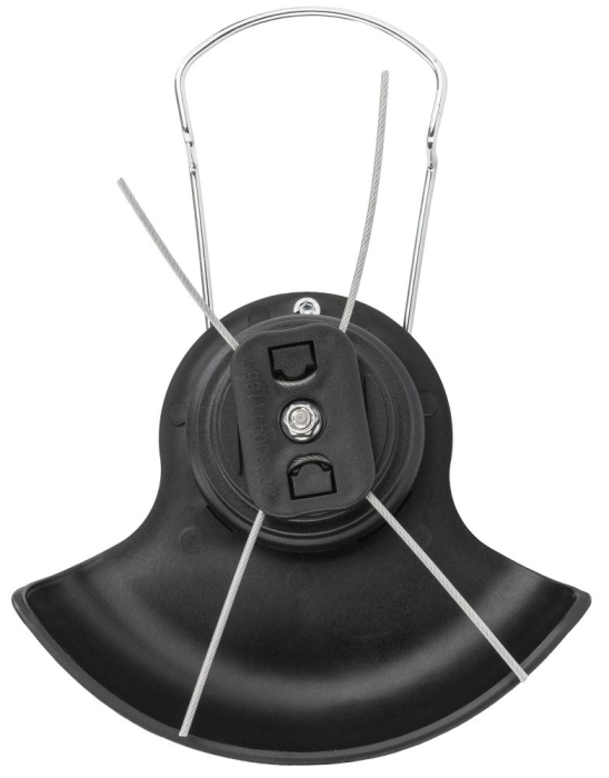 Motocoasa electrica 1000W cu 2 acumulatori 2Ah, roti si disc taiere PM1328 (PM-PKA-2AHM) [9]