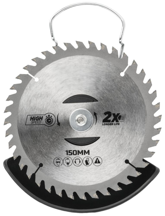 Motocoasa electrica 1000W cu 2 acumulatori 2Ah, roti si disc taiere PM1328 (PM-PKA-2AHM) [15]