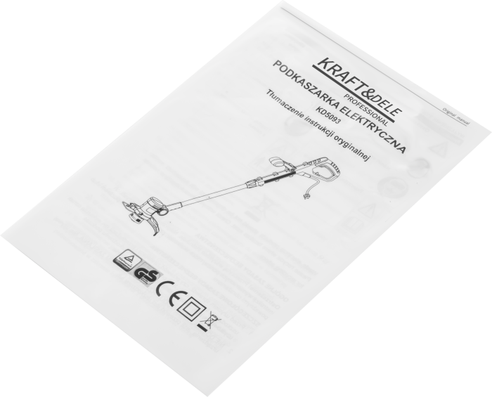 Motocoasa electrica 1600W, 12000 rpm, fir 1.2 mm, 230V, lungime reglabila, 1.6 kg (KD5093) [5]