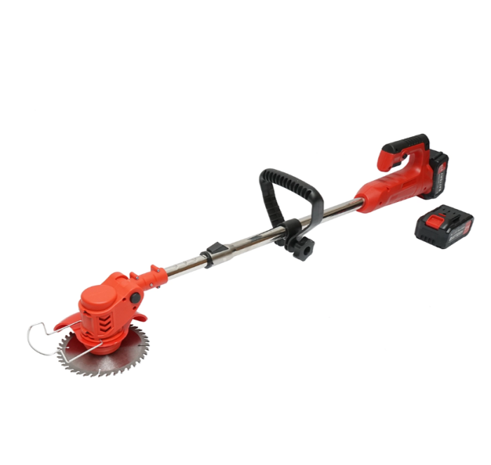 Motocoasa electrica extensibila 850W, 2 baterii litiu 21V/3000 mAh, viteza 18000 r/min accesorii incluse (DISPM87) [2]