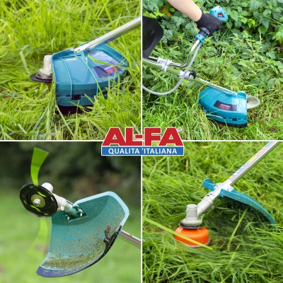 Motocoasa pe acumulator 21V 4Ah disc 255 mm fir 380 mm (ALCGTBH-21V) [15]