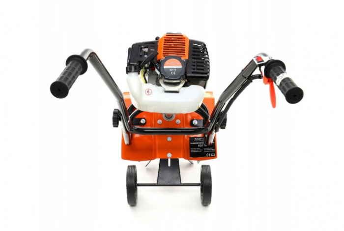 Motocultor 5.2CP cultivator motor benzina 2 timpi latime 340mm (KD176) [7]