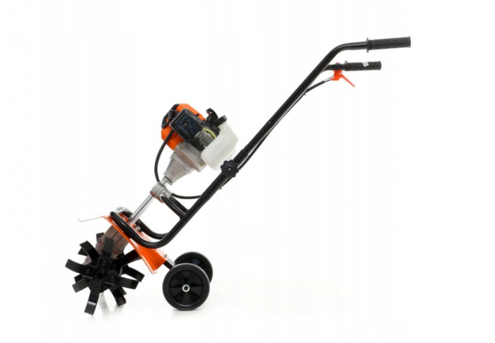 Motocultor 5.2CP cultivator motor benzina 2 timpi latime 340mm (KD176) [4]