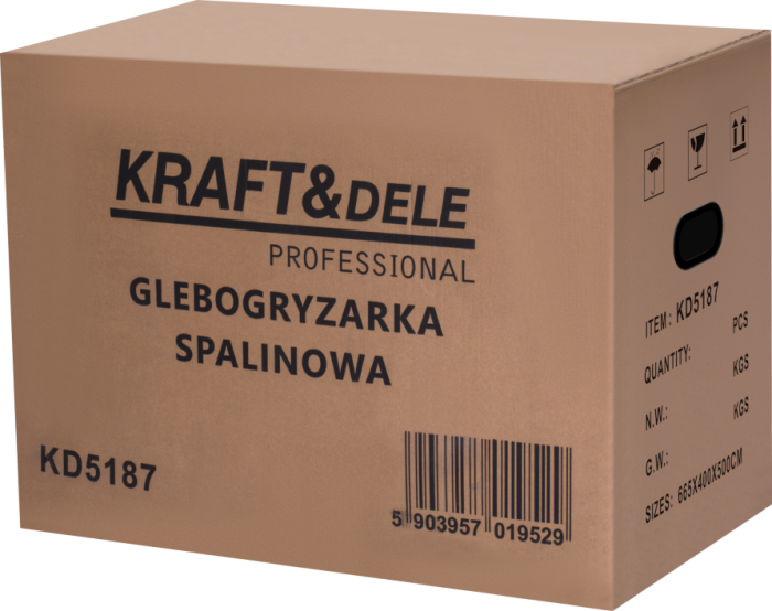 Motocultor benzina, 7 CP cutie de viteze 3600 rpm (KD5187) [20]