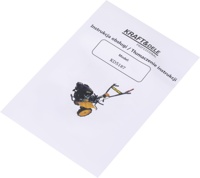 Motocultor benzina, 7 CP cutie de viteze 3600 rpm (KD5187) [18]