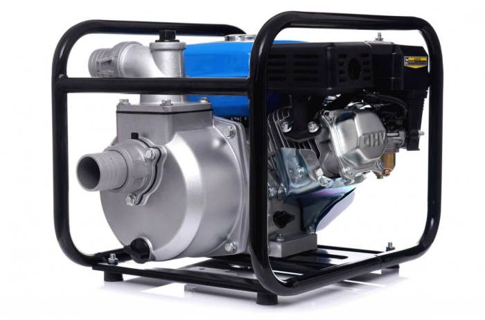 Motopompa benzina 4timpi 2 toli 36000L h + Furtun apa pompieri 100m 2 tol + Ulei motor 4T 10W30 600ml (TA551+DZ-M136+KD779) [4]