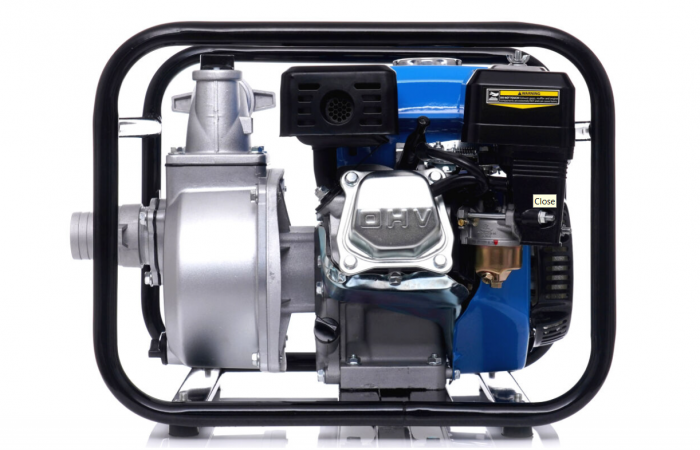 Motopompa benzina 4timpi 2 toli 36000L h + Furtun apa pompieri 100m 2 tol + Ulei motor 4T 10W30 600ml (TA551+DZ-M136+KD779) [7]