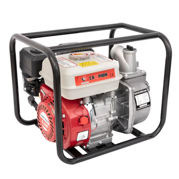 Motopompa benzina 4timpi 6.5CP + 2 x furtun 20m 2 toli +ulei motor (CMP1071+2FA+U) [6]
