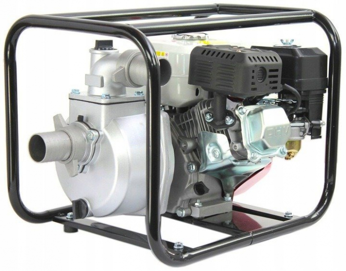 Motopompa benzina 4timpi 6.5CP + 2 x furtun 20m 2 toli +ulei motor (TA551+2FA+U) [20]